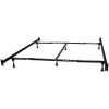 California King Heavy Duty Metal Bed Frame with Headboard Footboard Brackets