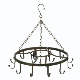 Modern Industrial Circular Hanging Pot Rack