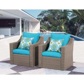 Wicker Outdoor Furniture - Two single chair