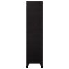 Locker Cabinet Black 35.4"x17.7"x70.9" Steel