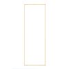 65" x 24" Wall Mounting Full Body Mirror, Full Length Mirror with Stand, Alloy Frame Full-Length Mirror for Living Room, Bedroom, Gold