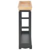 Wine Cabinet Black 27.6"x8.9"x27.8" MDF