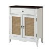 Schirru 36'' Tall 2-Door Accent Cabinet White