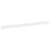 Wall Shelves 2 pcs White 39.4"x3.5"x1.2"