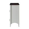 Schirru 36'' Tall 2-Door Accent Cabinet White