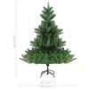 Nordmann Fir Artificial Christmas Tree Green 6 ft