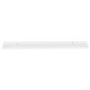 Wall Shelves 2 pcs White 39.4"x3.5"x1.2"