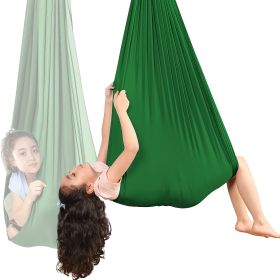 1pc Indoor Therapy Sensory Swing For Kids; Outdoor Room Adjustable Fabric Hammock For Children Teens Autism; ADHD; Aspergers; Sensory Integration; 59âˆš (Color: Sky Blue)