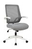 Task office chair with filp up arms; mid-mesh task chair; Max Upload 300lbs