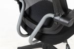 Task office chair with filp up arms; mid-mesh task chair; Max Upload 300lbs