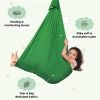 1pc Indoor Therapy Sensory Swing For Kids; Outdoor Room Adjustable Fabric Hammock For Children Teens Autism; ADHD; Aspergers; Sensory Integration; 59âˆš