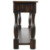 Console Table 64" Long Extra-thick Sofa Table with Drawers and Shelf for Entryway, Hallway, Living Room