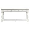 Console Table 64" Long Extra-thick Sofa Table with Drawers and Shelf for Entryway, Hallway, Living Room