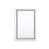 Frameless Rectangular LED Light Bathroom Vanity Mirror