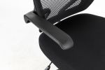 Task office chair with filp up arms; mid-mesh task chair; Max Upload 300lbs