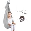 1pc Indoor Therapy Sensory Swing For Kids; Outdoor Room Adjustable Fabric Hammock For Children Teens Autism; ADHD; Aspergers; Sensory Integration; 59âˆš